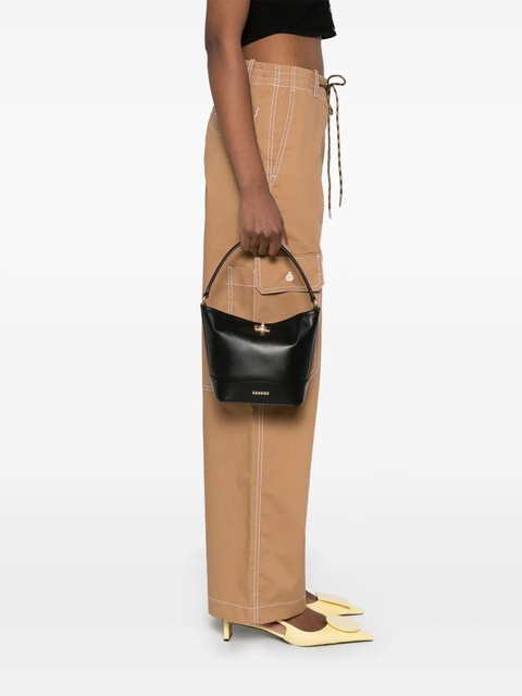 SANDRO mini Tangoso bucket bag - Black - zdjęcie produktu nr 2