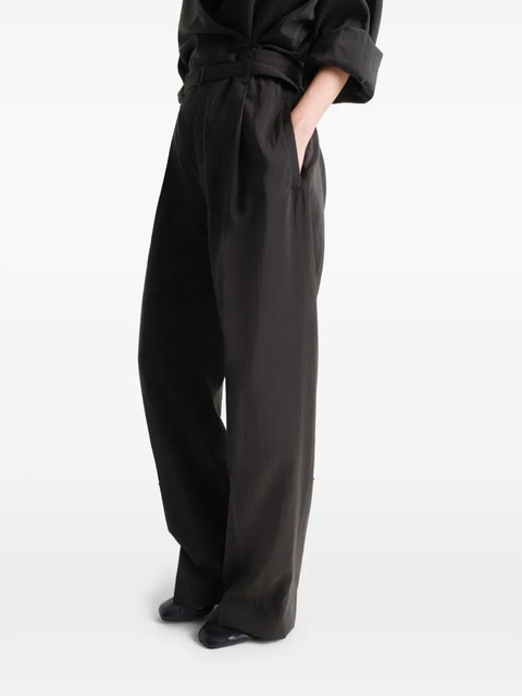 LEMAIRE belted trousers - Brown - zdjęcie produktu nr 2