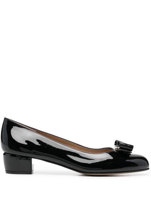Ferragamo bow detail pumps - Black - zdjęcie produktu nr 1