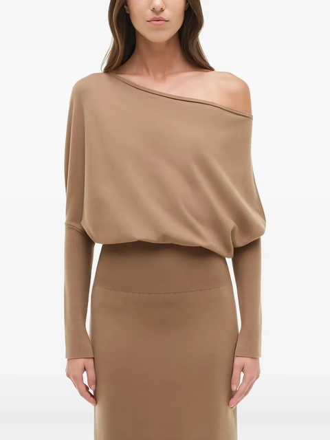Simkhai One-Shoulder midi dress - Neutrals - zdjęcie produktu nr 2