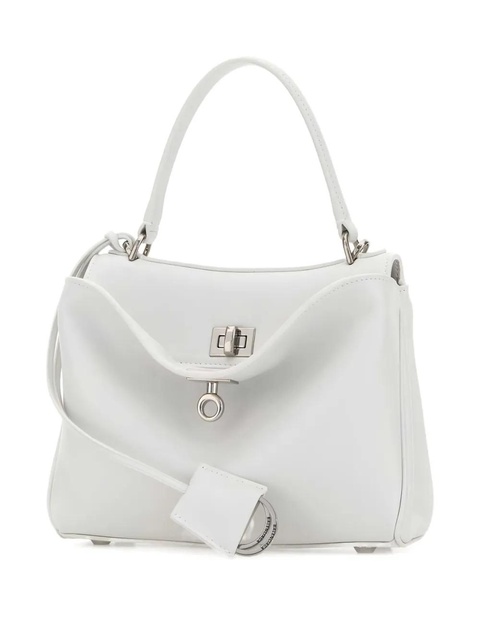 Balenciaga mini Rodeo leather tote bag - White - zdjęcie produktu nr 2