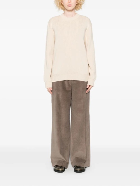Golden Goose ribbed crew-neck sweater - Neutrals - zdjęcie produktu nr 2