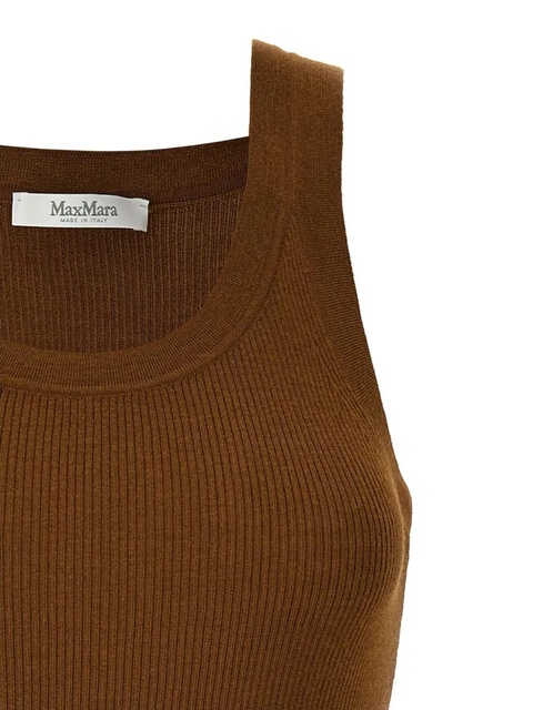Max Mara Eliadi tank top - Brown - zdjęcie produktu nr 2