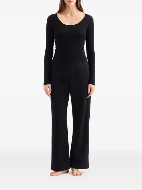 ERES long-sleeve twist-back top - Black - zdjęcie produktu nr 2
