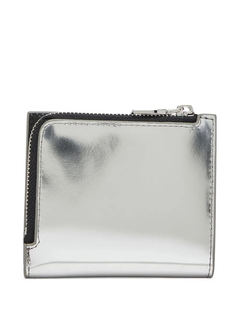 Diesel 1DR metallic zippered wallet - Silver - zdjęcie produktu nr 2