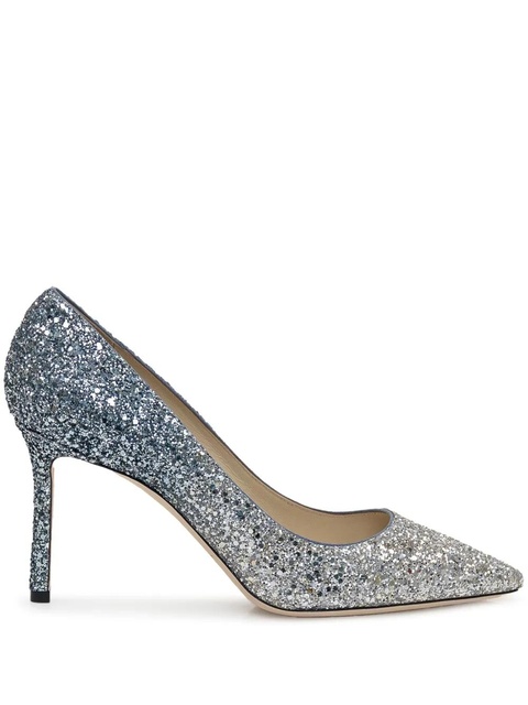 Jimmy Choo 85mm Romy pumps - Silver - zdjęcie produktu nr 1