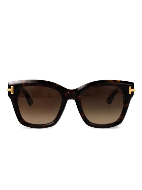 TOM FORD Eyewear square-frame sunglasses - Brown - zdjęcie produktu nr 1