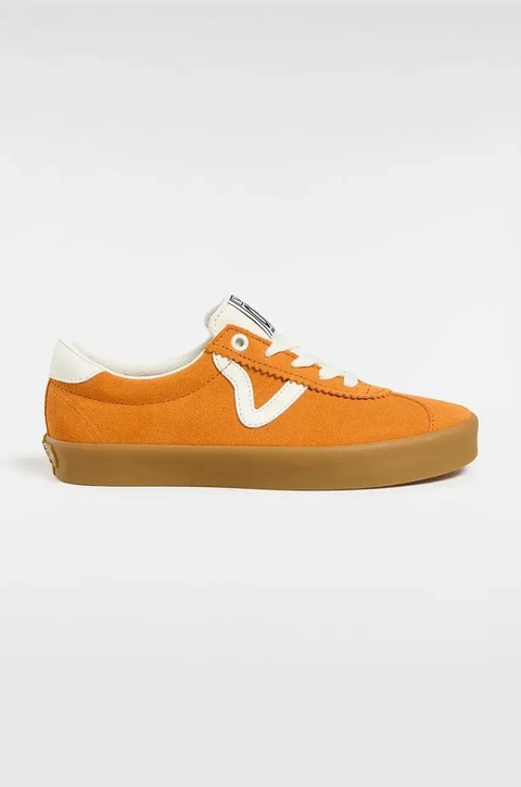 Vans tenisówki zamszowe Sport Low unisex kolor pomarańczowy VN000CQR52K1 - zdjęcie produktu nr 1