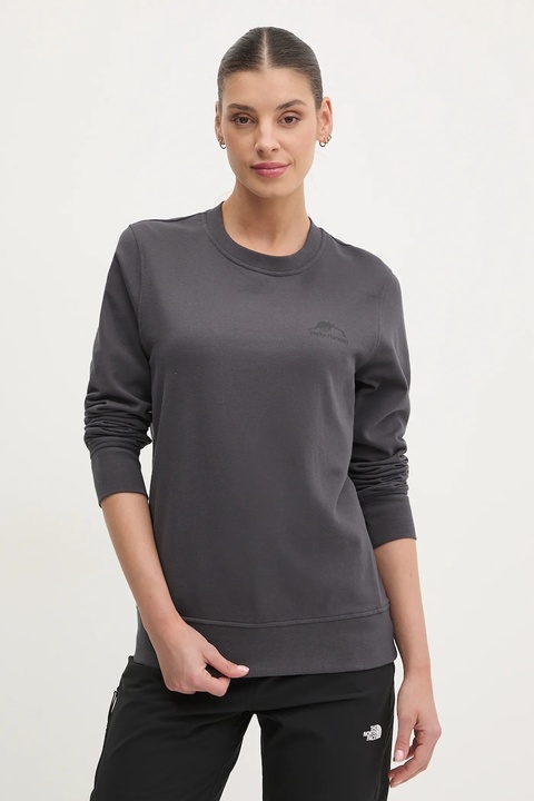 Helly Hansen bluza dresowa Nord Graphic kolor szary z nadrukiem 62982 - zdjęcie produktu nr 1