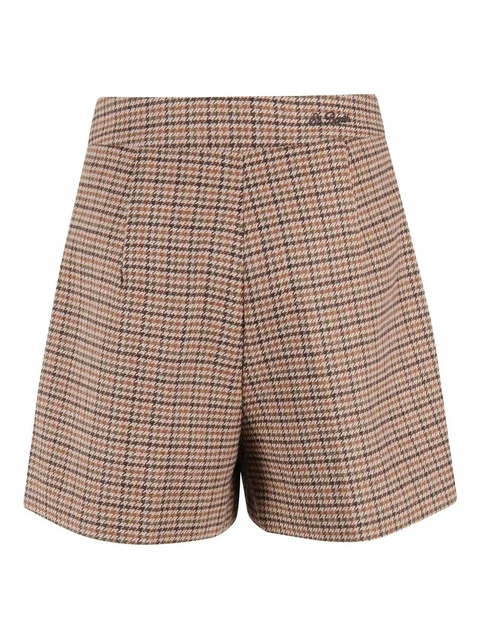 MC2 Saint Barth houndstooth-pattern shorts - Brown - zdjęcie produktu nr 2