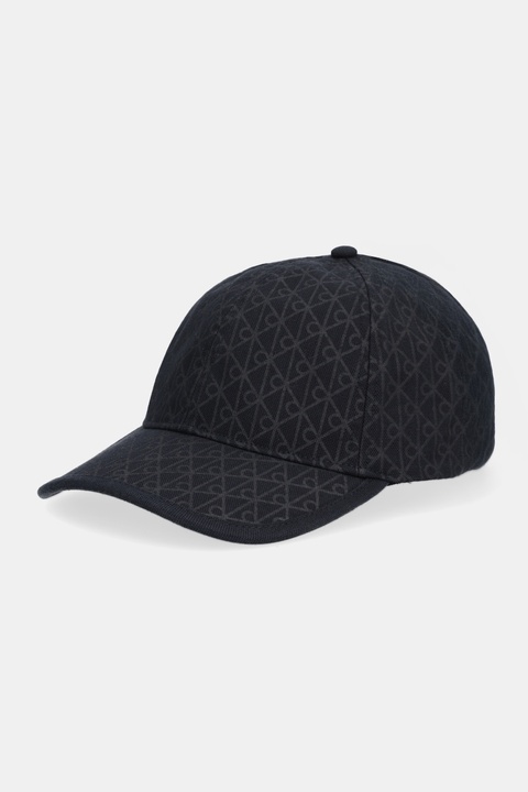 Calvin Klein czapka z daszkiem bawełniana kolor czarny LV04F5036G - zdjęcie produktu nr 1