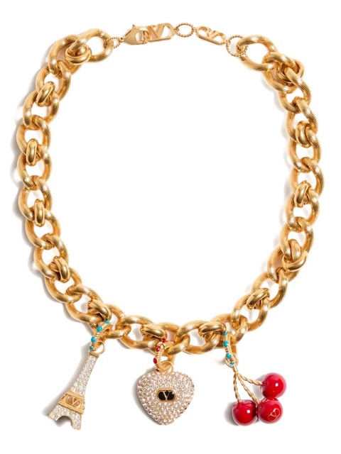 Valentino Garavani Chez necklace - Gold - zdjęcie produktu nr 2