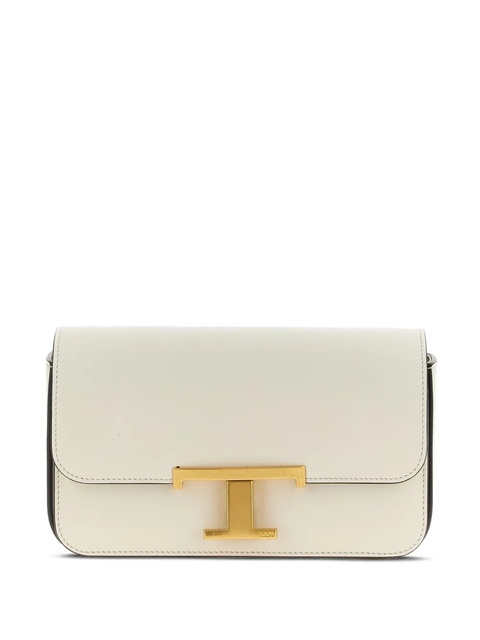 Tod's mini T-Timeless flap crossbody bag - Neutrals - zdjęcie produktu nr 1