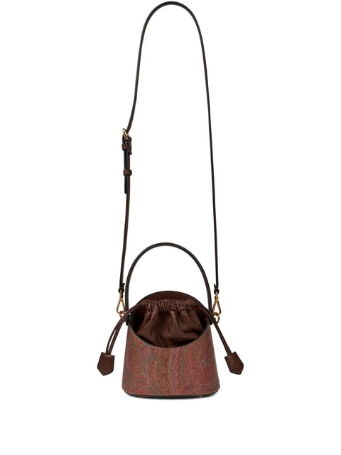 ETRO small Saturno paisley-print crossbody bag - Brown - zdjęcie produktu nr 1
