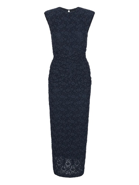 ROTATE BIRGER CHRISTENSEN floral-lace midi dress - Blue - zdjęcie produktu nr 1