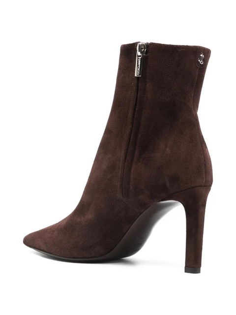 Jimmy Choo 90mm Franki suede boots - Brown - zdjęcie produktu nr 2