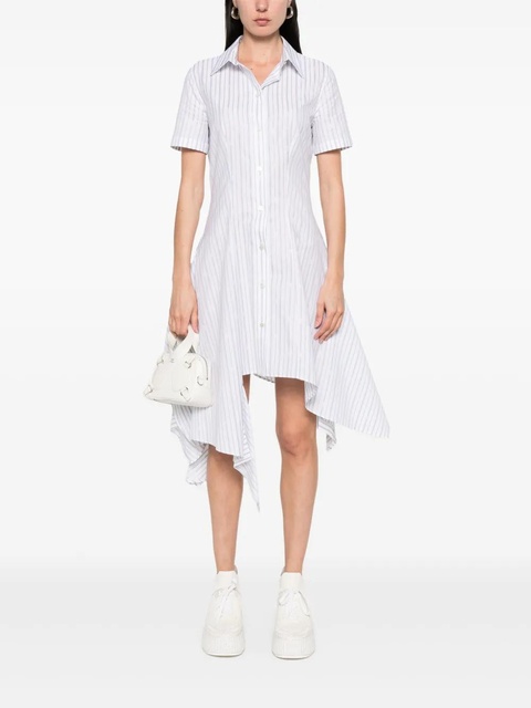 Alexander McQueen striped shirt dress - White - zdjęcie produktu nr 2