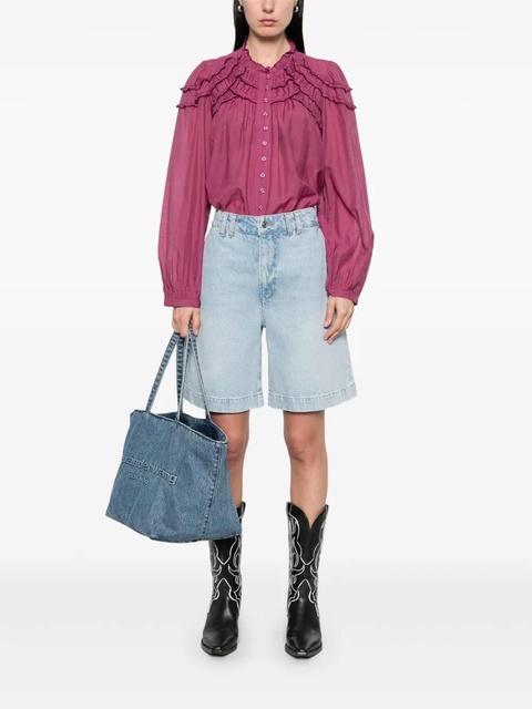 MARANT ÉTOILE Christa shirt - Pink - zdjęcie produktu nr 2