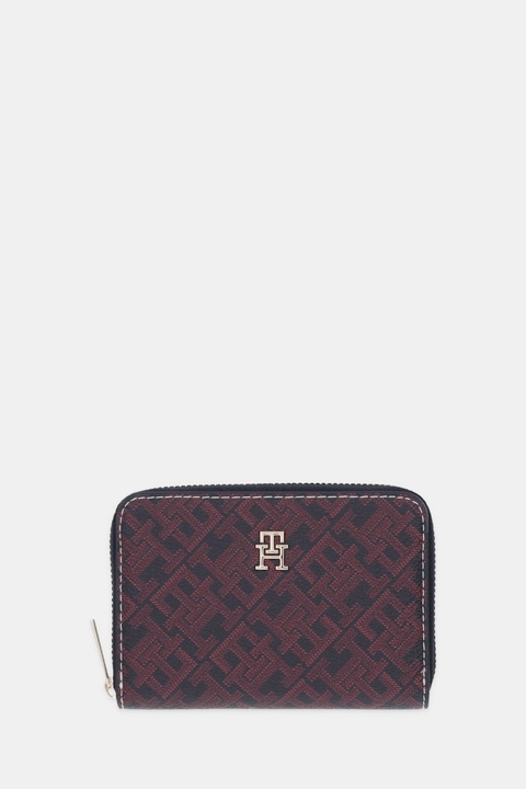 Tommy Hilfiger portfel damski kolor granatowy AW0AW17736 - zdjęcie produktu nr 1