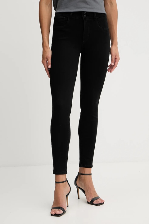 Guess jeansy damskie kolor czarny W4BA34 D4PZ1 - zdjęcie produktu nr 1
