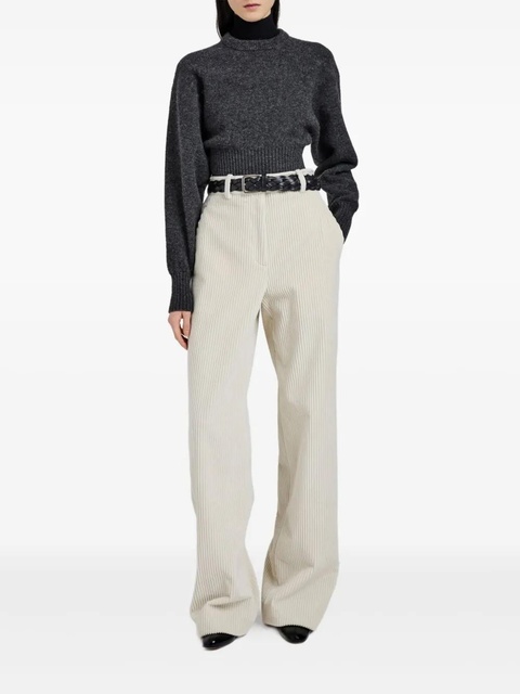 Proenza Schouler corduroy straight trousers - Neutrals - zdjęcie produktu nr 2