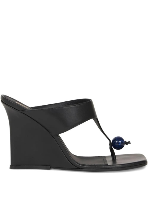 ETRO 90mm wedge sandals - Black - zdjęcie produktu nr 1
