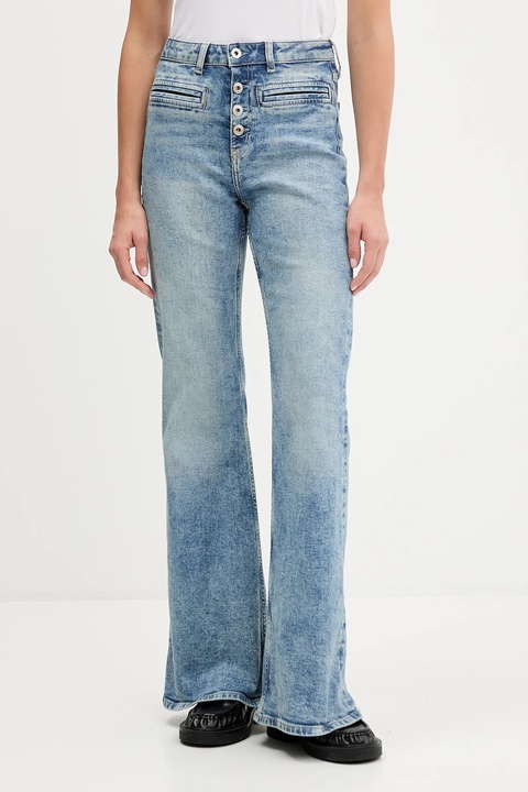 Karl Lagerfeld Jeans jeansy damskie high waist A4W10024 - zdjęcie produktu nr 1