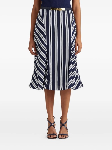 Lauren Ralph Lauren striped midi skirt - Blue - zdjęcie produktu nr 2
