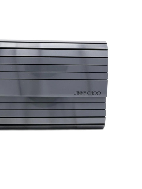 Jimmy Choo Sweetie clutch bag - Grey - zdjęcie produktu nr 2