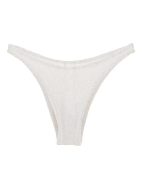 MC2 Saint Barth textured bikini bottoms - White - zdjęcie produktu nr 1