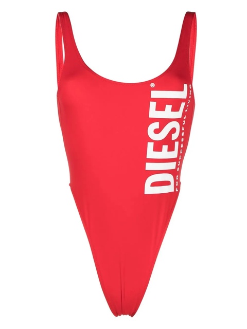 Diesel Bfsw-Pamela logo-print swimsuit - Red - zdjęcie produktu nr 1