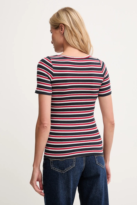 Pepe Jeans t-shirt damski kolor granatowy PL5000014 - zdjęcie produktu nr 2