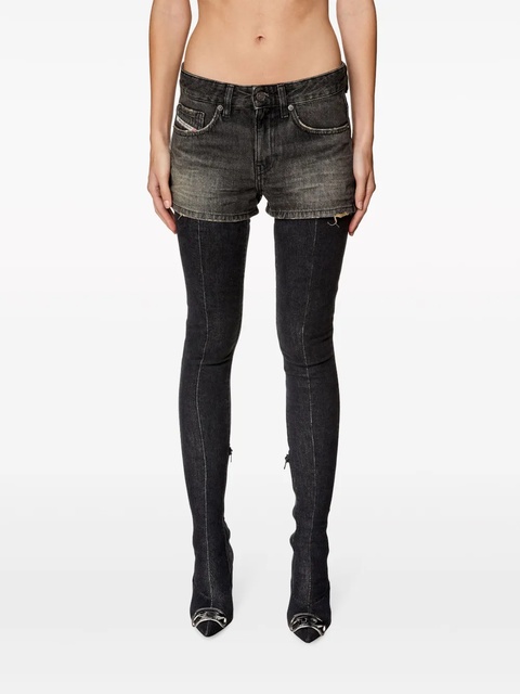 Diesel De-Yuba denim shorts - Black - zdjęcie produktu nr 2