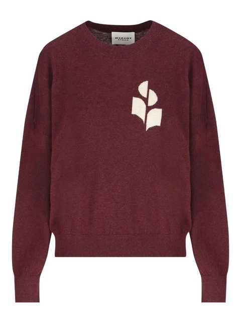 ISABEL MARANT Marisans crew-neck sweater - Red - zdjęcie produktu nr 1
