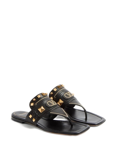 Valentino Garavani Plaster Caster thong sandals - Black - zdjęcie produktu nr 2