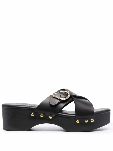 Ancient Greek Sandals Marilia clog sandals - Black - zdjęcie produktu nr 1