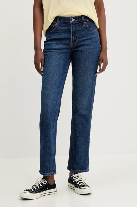 Abercrombie & Fitch jeansy damskie medium waist KI155-4473 - zdjęcie produktu nr 1