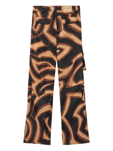 PUCCI labirinto print trousers - Black - zdjęcie produktu nr 2