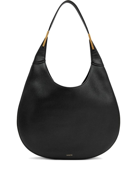 Savette Florence gold-tone shoulder bag - Black - zdjęcie produktu nr 1