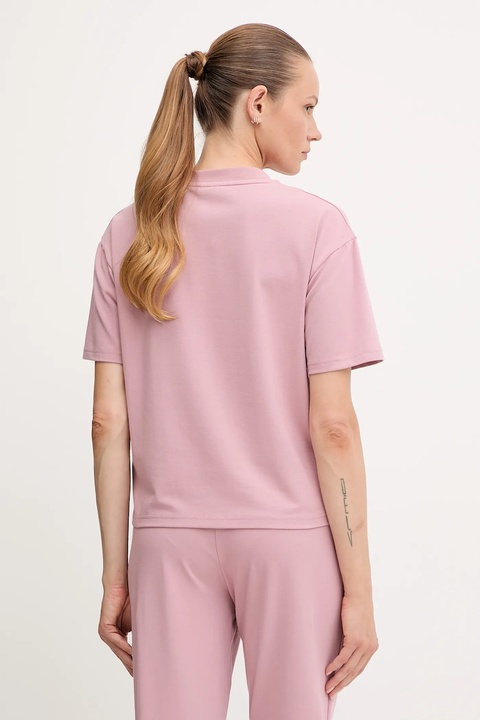 HUGO t-shirt lounge kolor różowy 50490593 - zdjęcie produktu nr 2