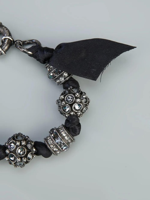 Lanvin beaded chunky bracelet - Metallic - zdjęcie produktu nr 2