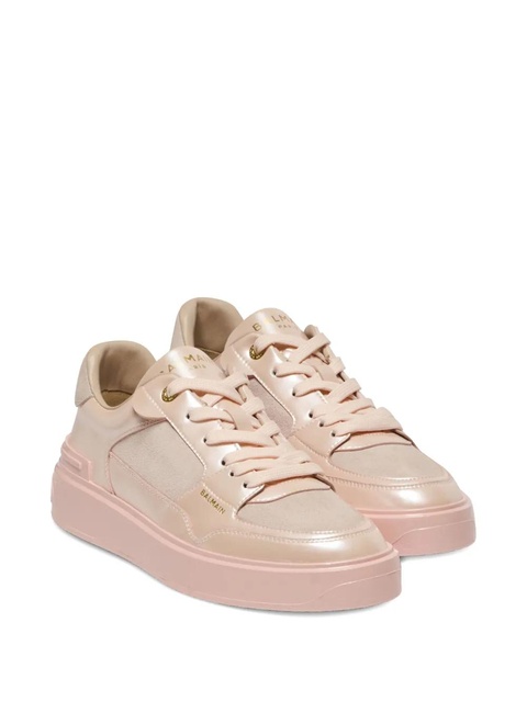 Balmain leather sneakers - Pink - zdjęcie produktu nr 2