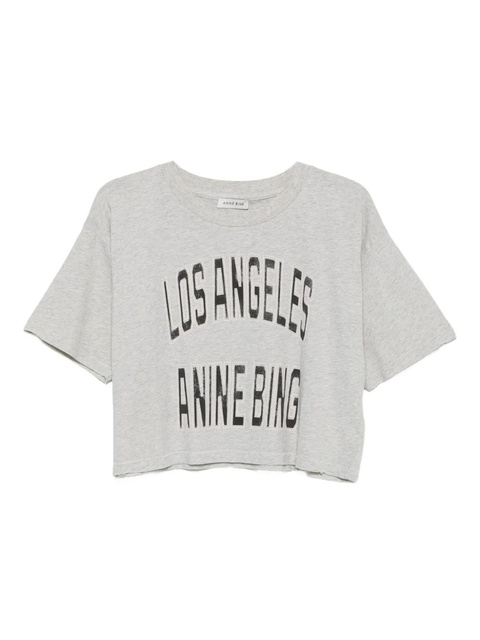ANINE BING Los Angeles T-shirt - Grey - zdjęcie produktu nr 1