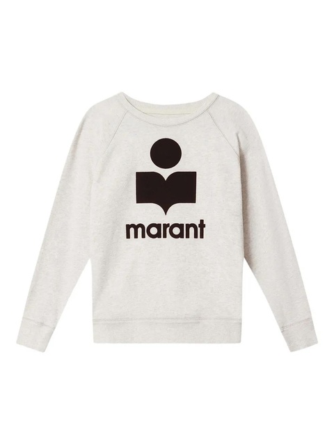 MARANT ÉTOILE Millyny logo sweatshirt - Neutrals - zdjęcie produktu nr 1
