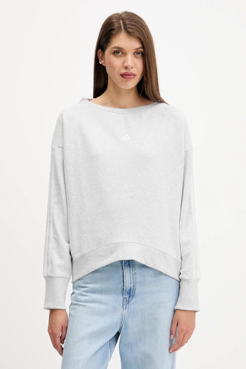 adidas bluza Coquette damska kolor szary melanżowa JM1901 - zdjęcie produktu nr 1