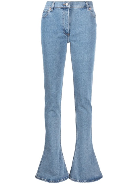 Magda Butrym flared-leg jeans - Blue - zdjęcie produktu nr 1