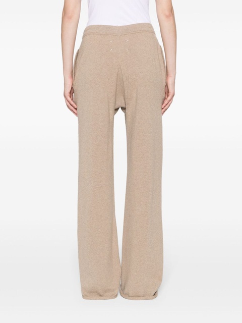 Maison Margiela straight-leg knitted trousers - Neutrals - zdjęcie produktu nr 2