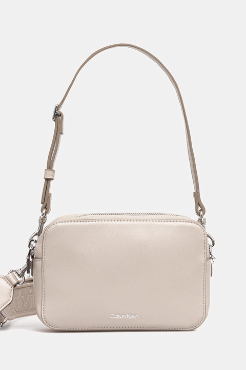 Calvin Klein torebka kolor beżowy LV04F3165G - zdjęcie produktu nr 1