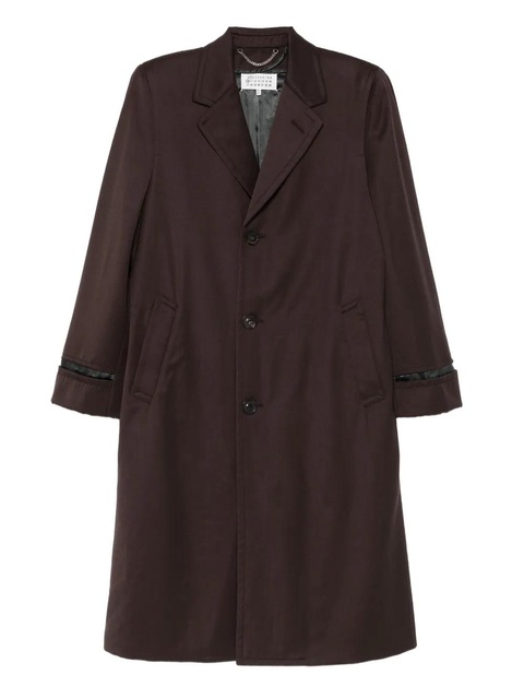 Maison Margiela button-up coat - Brown - zdjęcie produktu nr 2