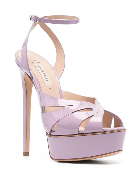Casadei 140mm Flora Tiffany platform sandals - Purple - zdjęcie produktu nr 2